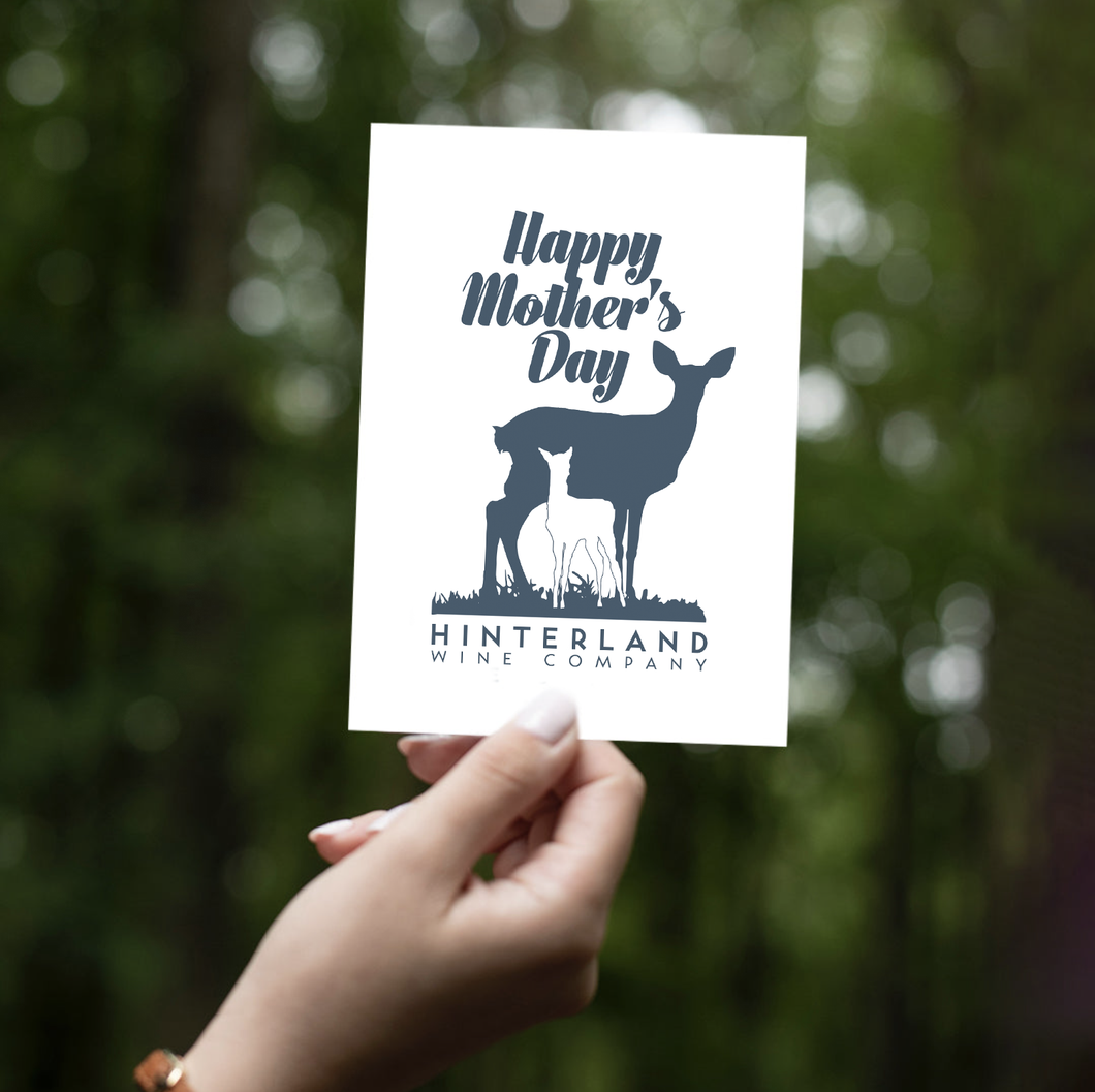 Mothers' Day greeting card — complimentary add on
